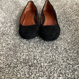 Suede flats